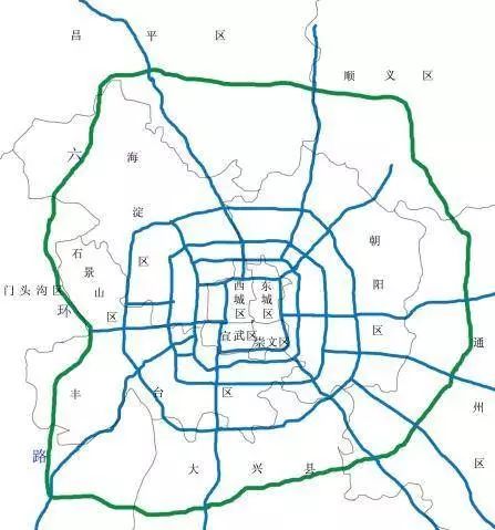 北京八环最新规划图曝光，揭示未来城市发展的蓝图