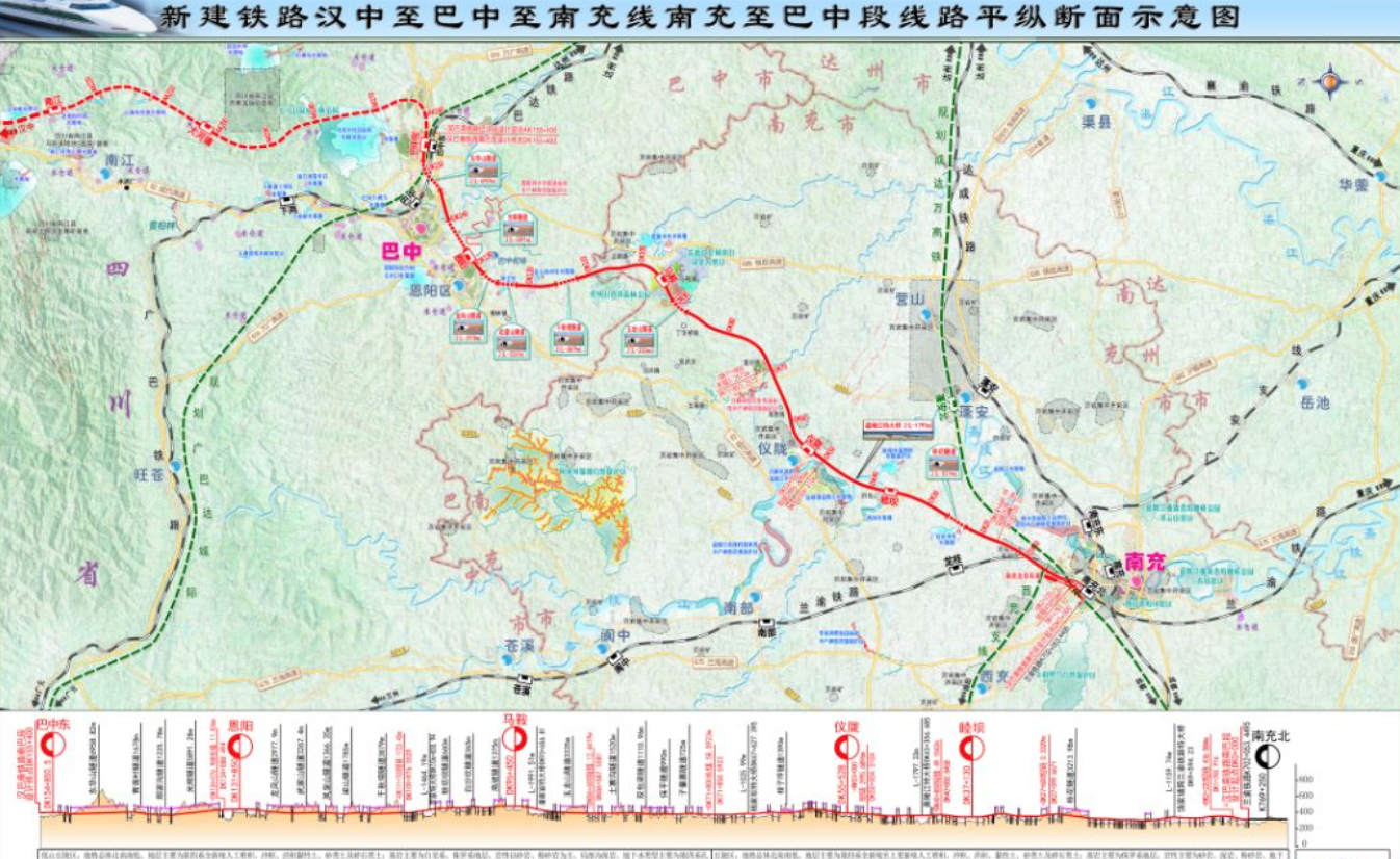 仪陇最新铁路规划图，塑造未来交通格局的蓝图展望